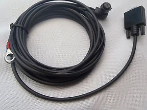 Cable de transmisión de 30945 Gps, cable de datos negro de Trimble para el receptor de Dsm232 Dgps